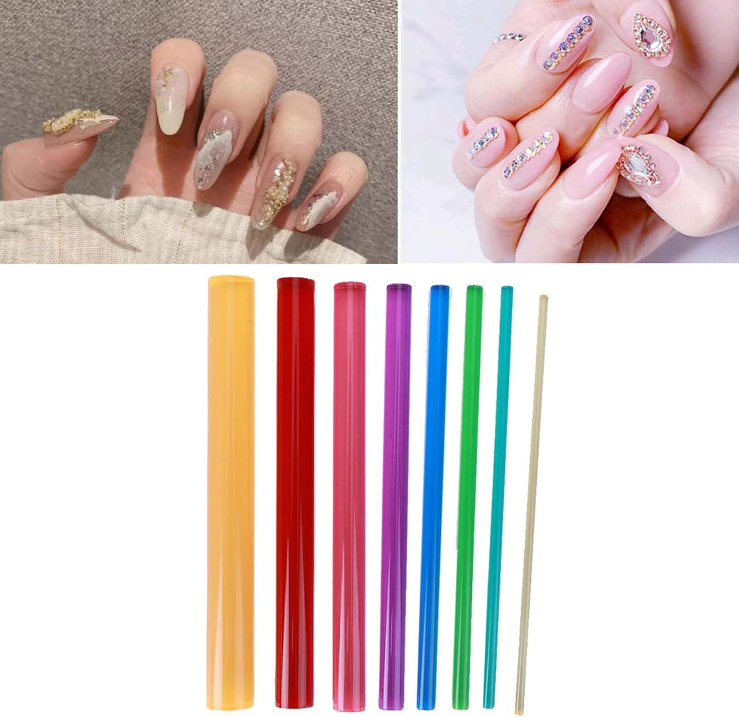 Watris Veiyi 8Pcs Dotting Painting Tool, Acrylic Stick Mandala Dotting Pen, Dotting Tools for Stones for Carving Ceramic Nail Art image number 6