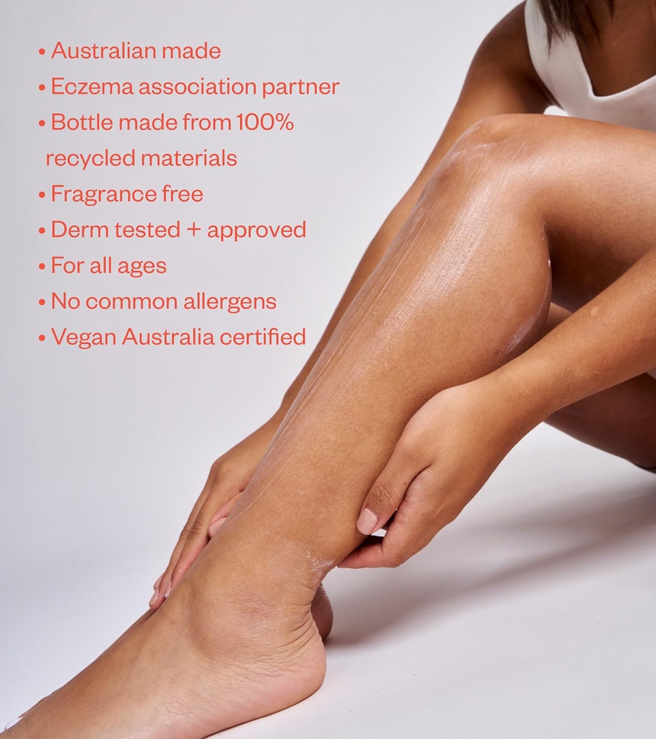 Yours Only, Nourishing Face and Body Moisturiser, 500Ml, Sensitive Skin, Eczema-Prone, All Ages, Fragrance-Free, Dermatologically Tested, Australian Made image number 1