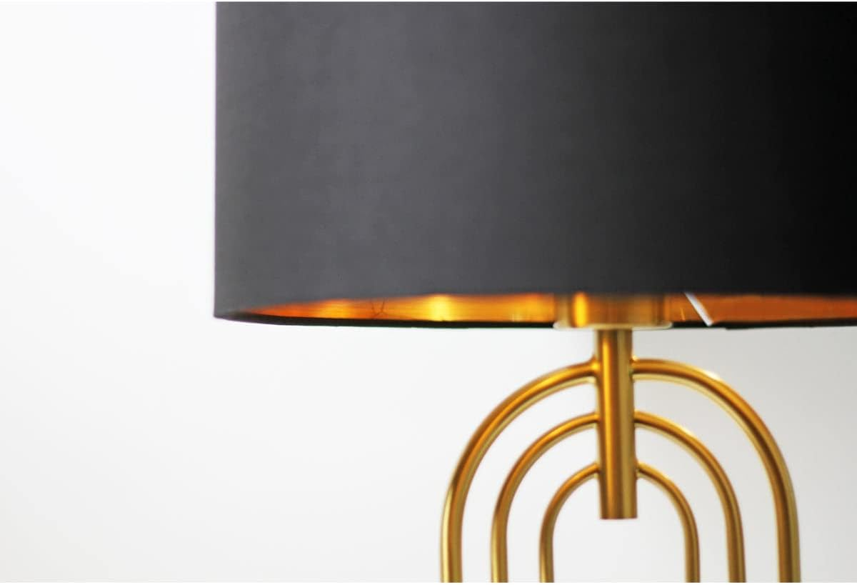 Fleur Table Lamp Black - White image number 4