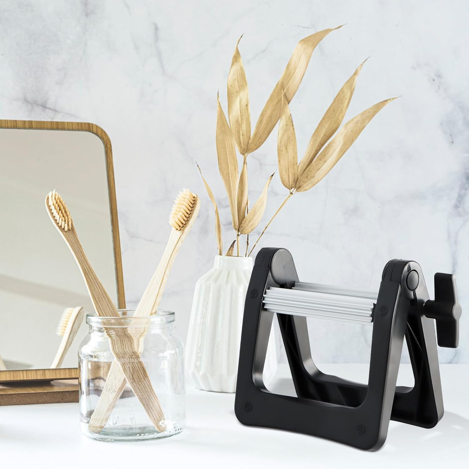 Toothpaste Roller Tube Wringers, 1Pc Aluminum Tube Wringer, Toothpaste Paint Tube Wringers, Metal Toothpaste Tube Squeezer Paint Tube Wringer