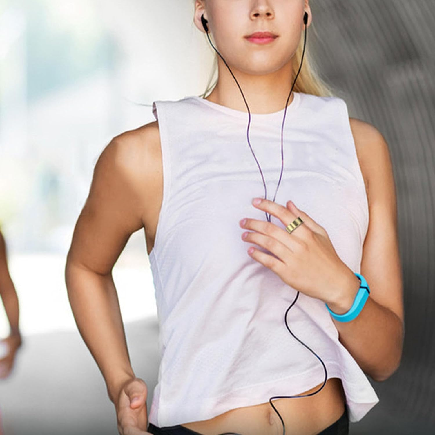 Generic Smart Ring, Multifunctional Fitness Tracker, Sleep Temperature Monitoring, Waterproof Health Device with APP for Men Women, Reshape Your Life (Type 19), Generichwvk1Yi23A-11 image number 3