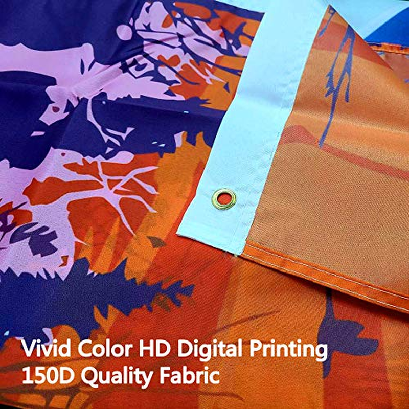 ENMOON Flag for Indoor Outdoor Motorcycle Banner Vivid Color and UV Fade Resistant- Banner Great for College Dorm,Room Man Cave Garage with Brass Grommets image number 1