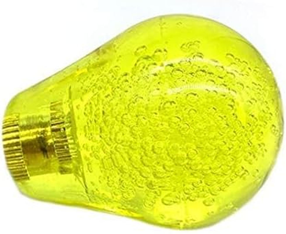 Arcity Arcade Joystick Bat Oval Top Handle Knob American Type Replacement Crystal Yellow Big Head for Zippy SANWA SEIMITSU Arcade1Up Fight Stick Machine Console Cabinet New image number 2