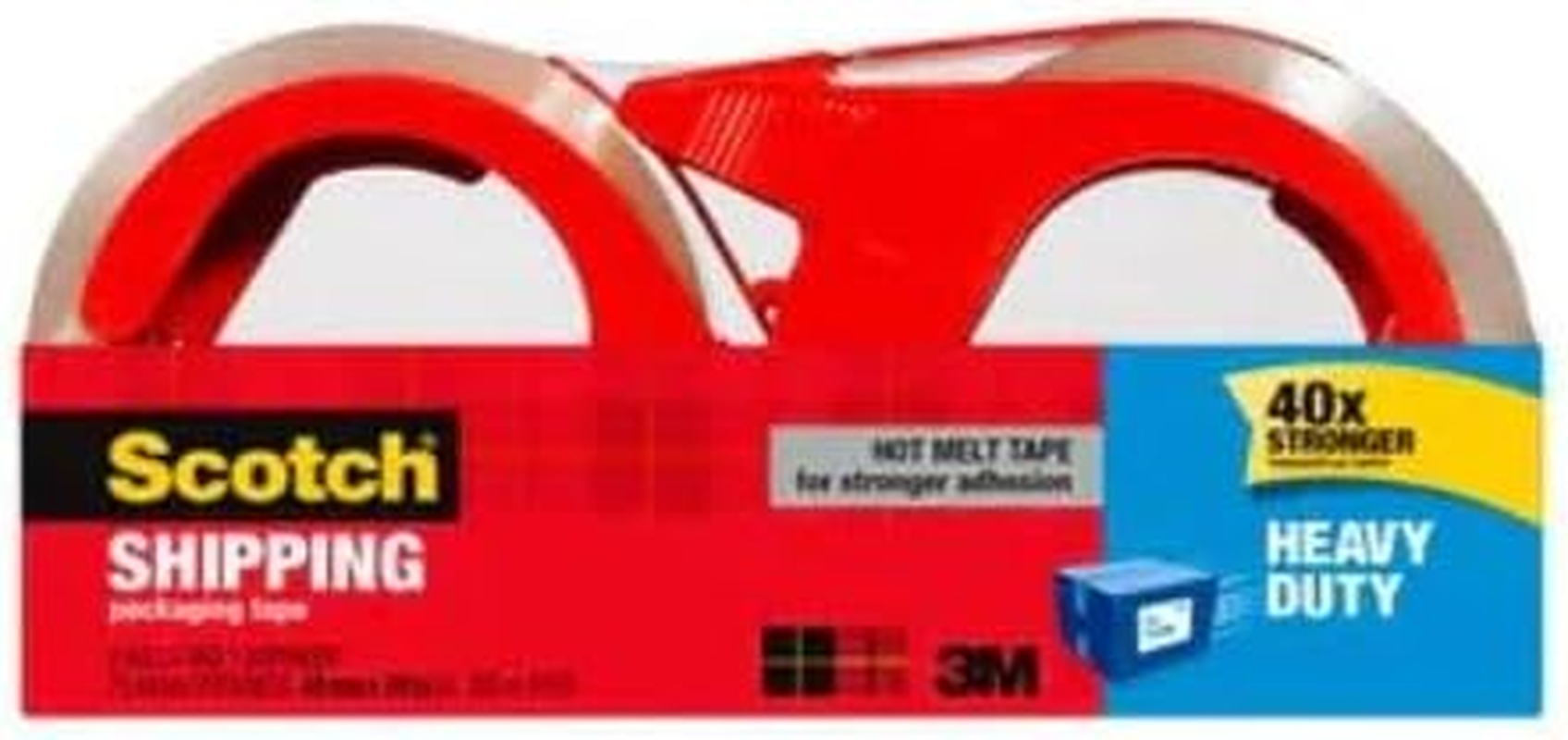 Scotch 3850-2-1RDAU Packing Tape (Box of 6)