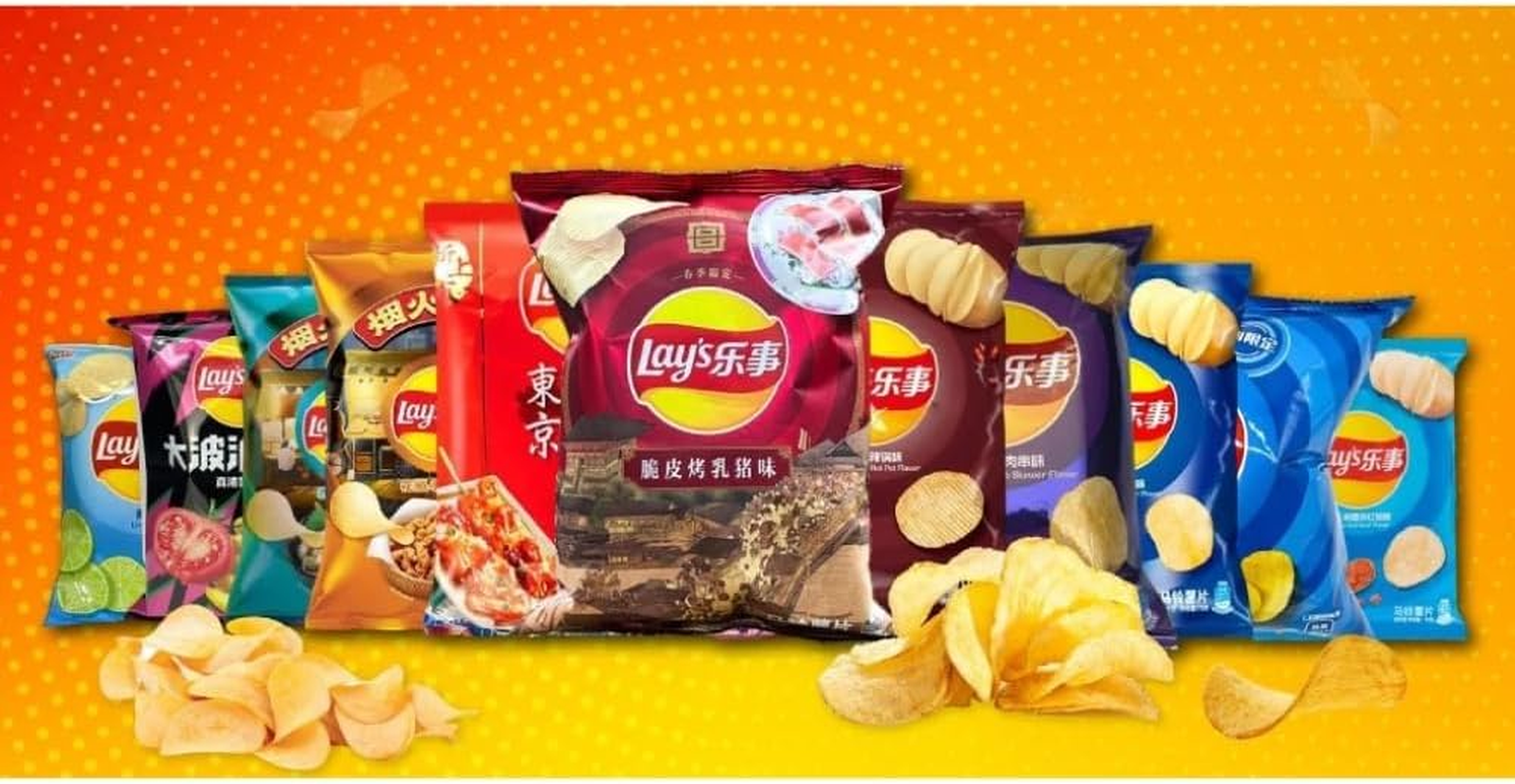 Lay'S Chinese Potato Chips Wasabi Octopus Flavor 70G