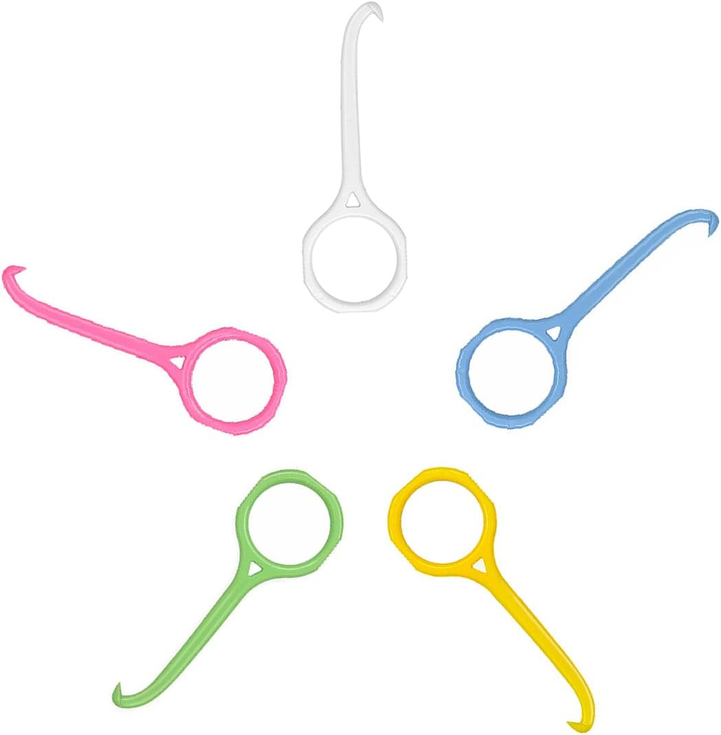 5 Pcs Clear Aligner Removal Tool for Invisible Removable Braces (Multi-Colored) image number 1