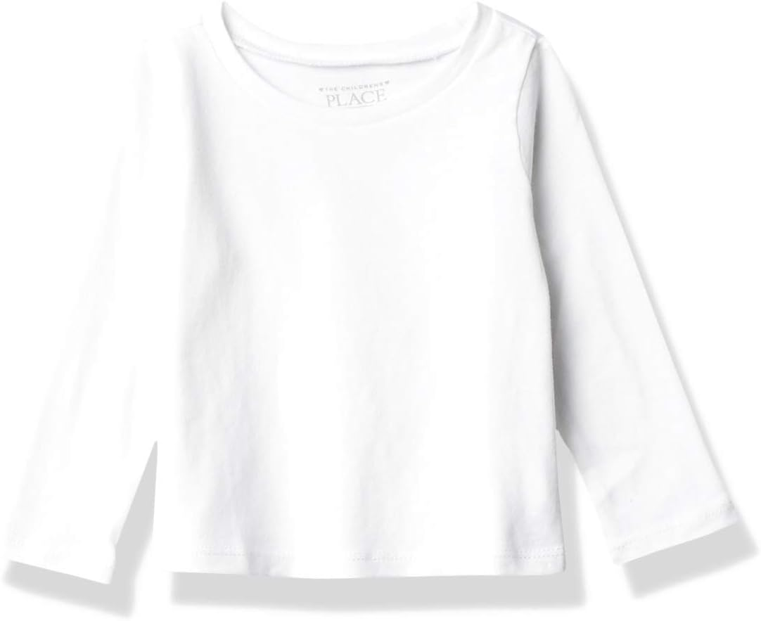 The Children'S Place Baby Girls Basic Long Sleeve Layering Tees