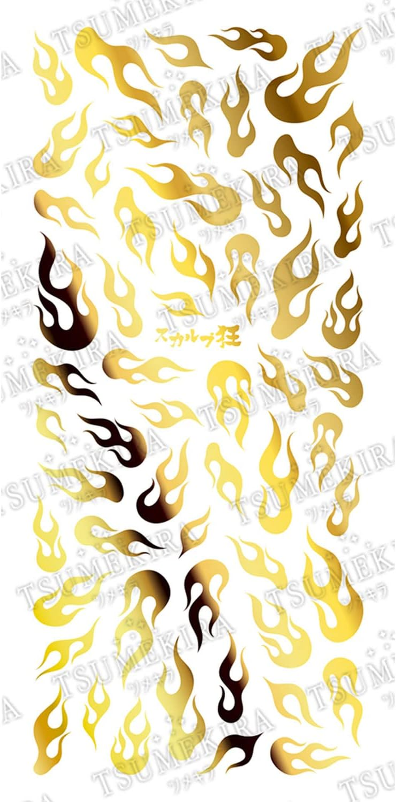 TSUMEKIRA SG-NAK-102 Nail Seal Nakano-Kun Produce 1 Metallic Flame Gold (For Gel Only) image number 1