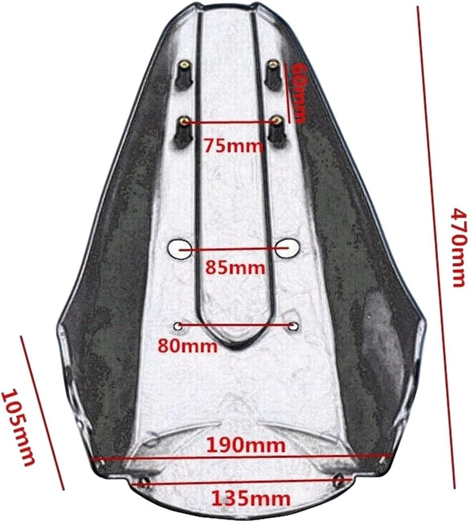 LESANGBAIHUODIAN Motorbike Rear Modifier Plate Wheel Protector Motorcycle Accessories Fit for KLX250
