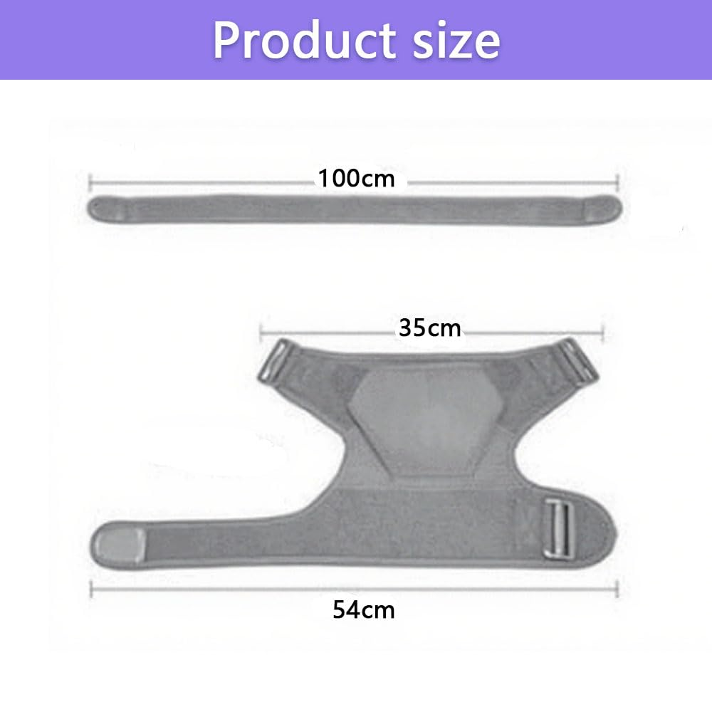 Shoulder Straps for Men and Women,Rotator Cuff Support for Shoulder Tears, Tendonitis, Bursitis and Dislocations - Compression Sleeve for Injury Pain Relief (Gray) image number 2