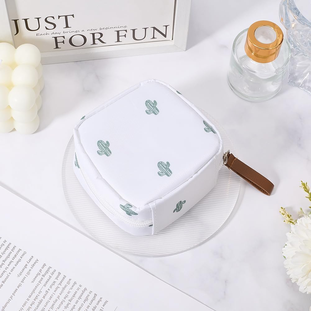 Small Makeup Bag Purse Organizer Pouches Flamingo Decorative Zipper Handbag Lipstick Cosmetic Storage Bag Waterproof Organizer Pouches for Women Gifts Travel Accessories image number 5