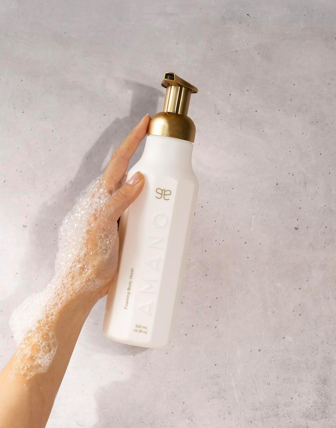 Amano Beauty Crystal Starter Kit &ndash; Luxury Foaming Cleanser with Reusable Bottle, Vegan, Sulfate-Free, Paraben-Free, Phthalate-Free &ndash; Glowing, Smoother Skin in 30 Days image number 6