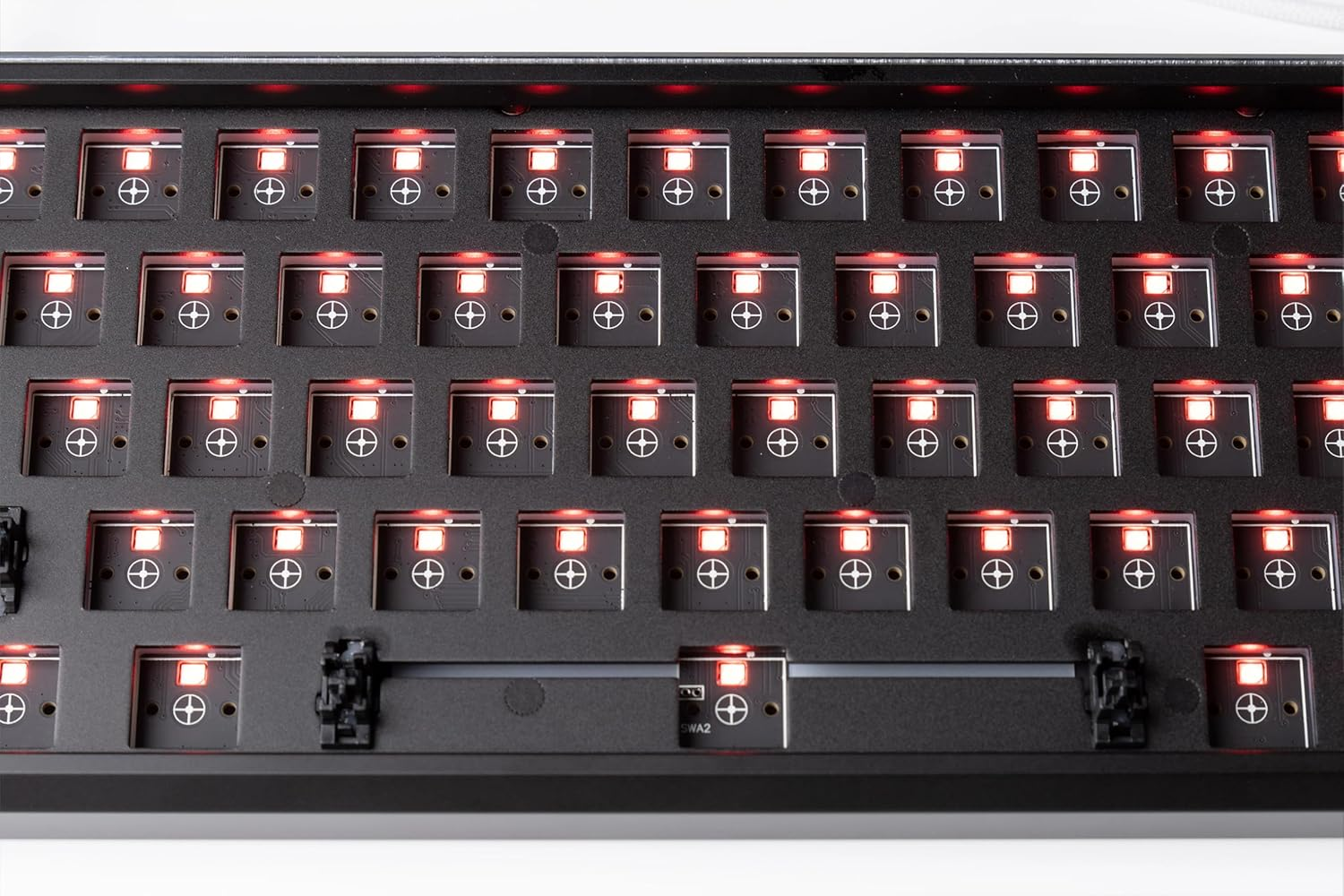 LUMINKEY Magger 68 HE Performance E-Milky White, Rapid Trigger, Gaming Keyboard, Full Aluminum Body, 8000 Hz, RGB, Wired USB, Magnetic Switch, SOCD Function, English Character Arrangement, PBT Key - Ano-Champagne Gold image number 7