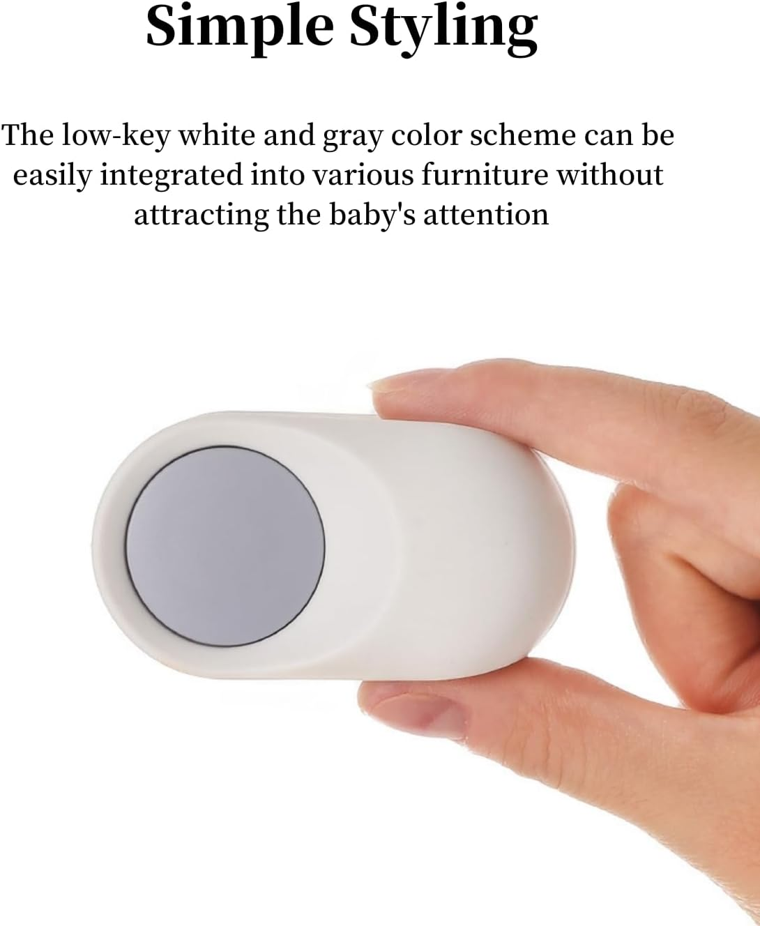 Door Pinch Guard, Finger Pinch Guard Self Adhesive Rotating Child Proof Door Finger Pinch Guard Safety Finger Door Guard Door Stopper for Kid Safety Guard Baby Little Finger Anti-Pinch 2 Pack image number 3