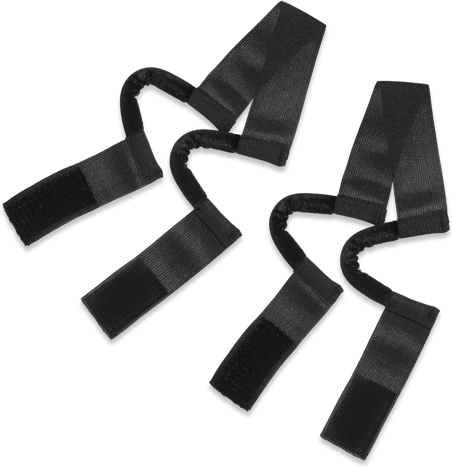 Ptwola 2 Pcs Wig Band for Lace Front Ear No Slip Melting Elastic Band Soft Wig Grip Bands with Ear Cut Outs Comfortable Earless Melting Bands C-Shaped Curve Headband for Women Men Lace Front Wigs