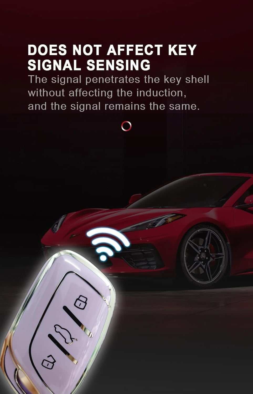 HIBEYO Soft TPU Key Fob Cover for MG 4 EV MG EHS EZS EV GT HS ZS ZX MG4 MG5 MG6 for Roewe RX3 RX5 RX8 ERX5 I6 I5 Accessories image number 5