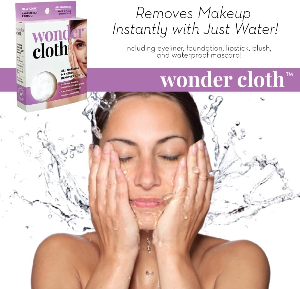 Wonder Cloth Make-Up Remover - Facial Cleansing Cloths - 1 Count image number 1