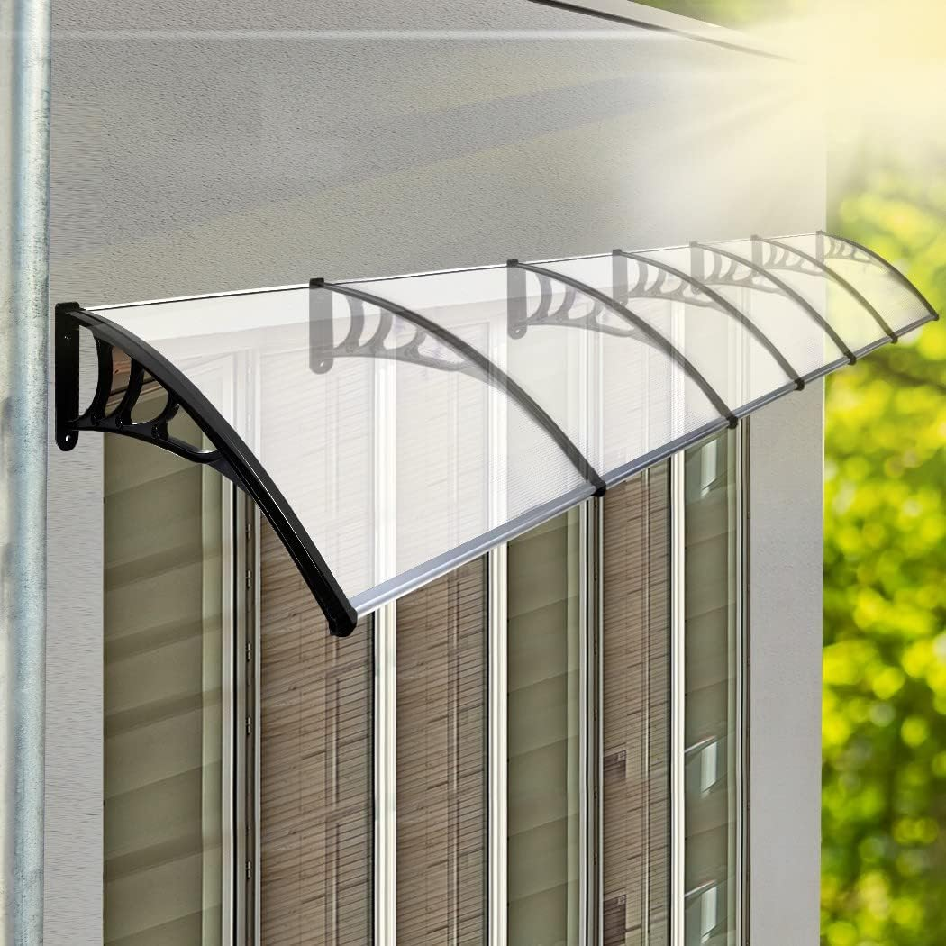 Mountview Window Door Awning Outdoor Canopy UV Patio Rain Cover DIY 1M X 6M image number 2