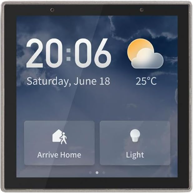 Smart Home Control Panel W/Alexa, Wifi, Zigbee, Bluetooth, 4" Touch Screen image number 3