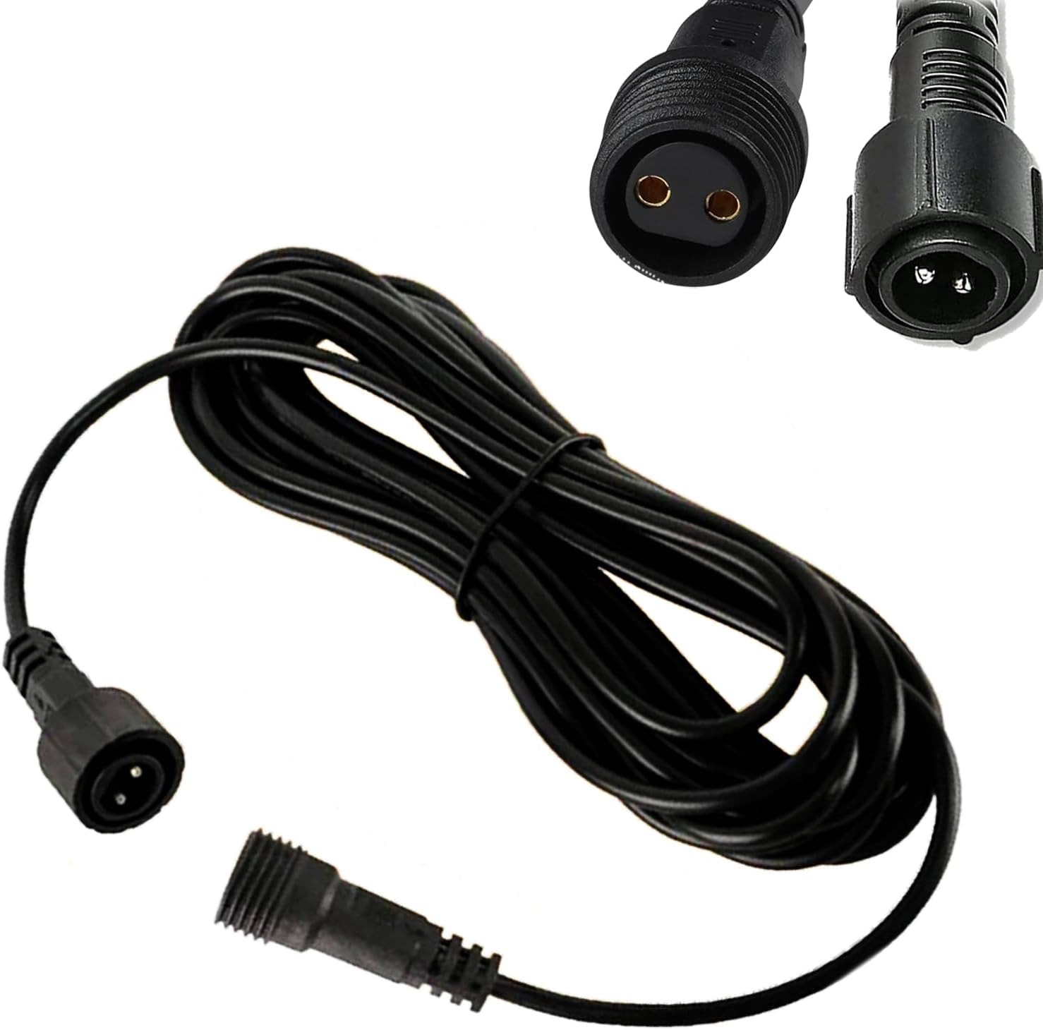 Joysing Fairy Lights Extension 10 M 2-Pin Fairy Lights Extension Cable, IP65 Waterproof Extension Cable Fairy Lights Outdoor for Garden Light Christmas Lighting LED Fairy Lights image number 6