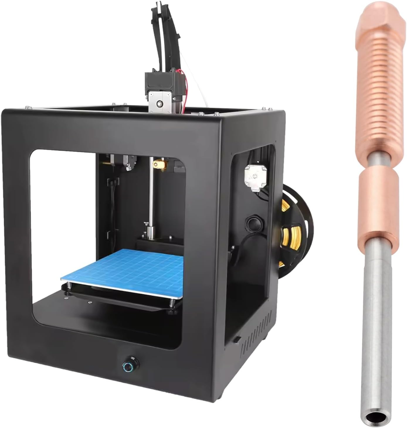 Ecsing 1PC 3D Printer Nozzles 0.4Mm Total Length 65.4Mm Compatible with K1 Max Compatible with K1C Compatible with Unicorn Compatible with Ender-3 V3 3D Printer image number 4