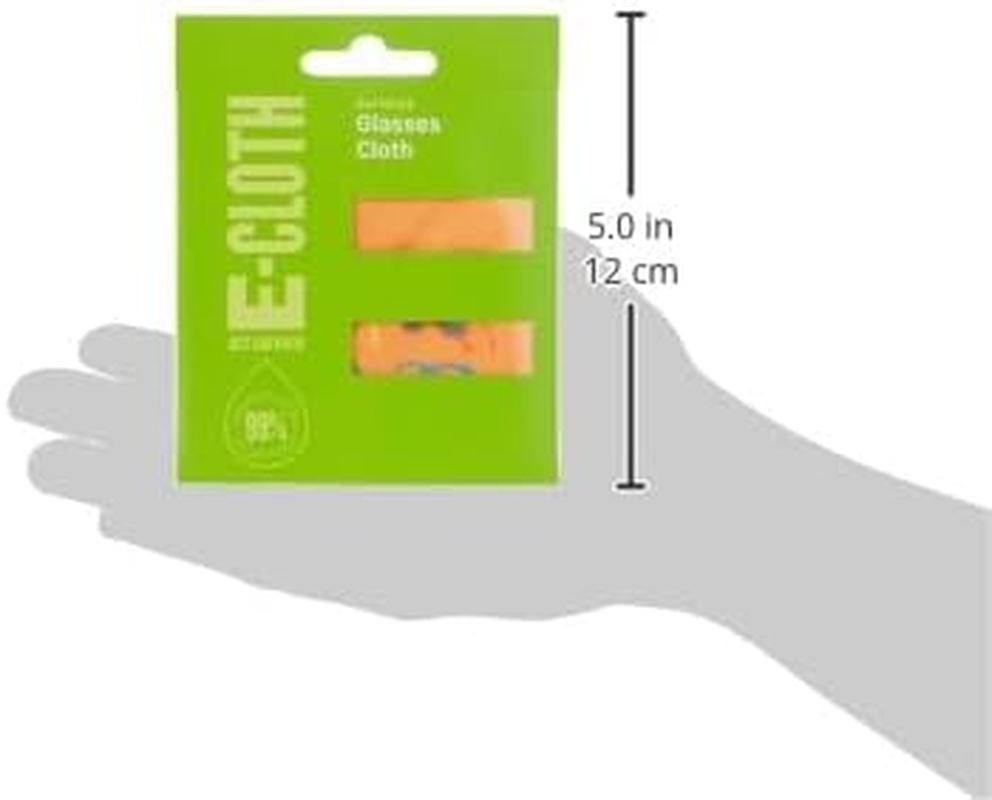 E-Cloth 3-Pack Glasses Cloth, Microfiber Cleaning Cloth, Ideal Eyeglasses, Sunglasses and Lens Cleaner, Washable and Reusable, 100 Wash Promise image number 3