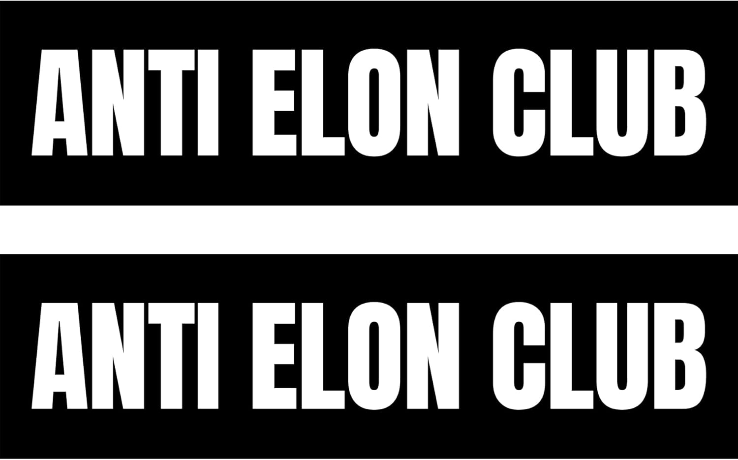 2 Pack anti Elon Bumper Sticker - I Bought This before We Knew Elon Was Crazy!Funny Tesla Club Car Sticker Elon Regret! Model X Y 3 S Vinyl Window Cling Decal ﻿ (Elon Went Crazy)