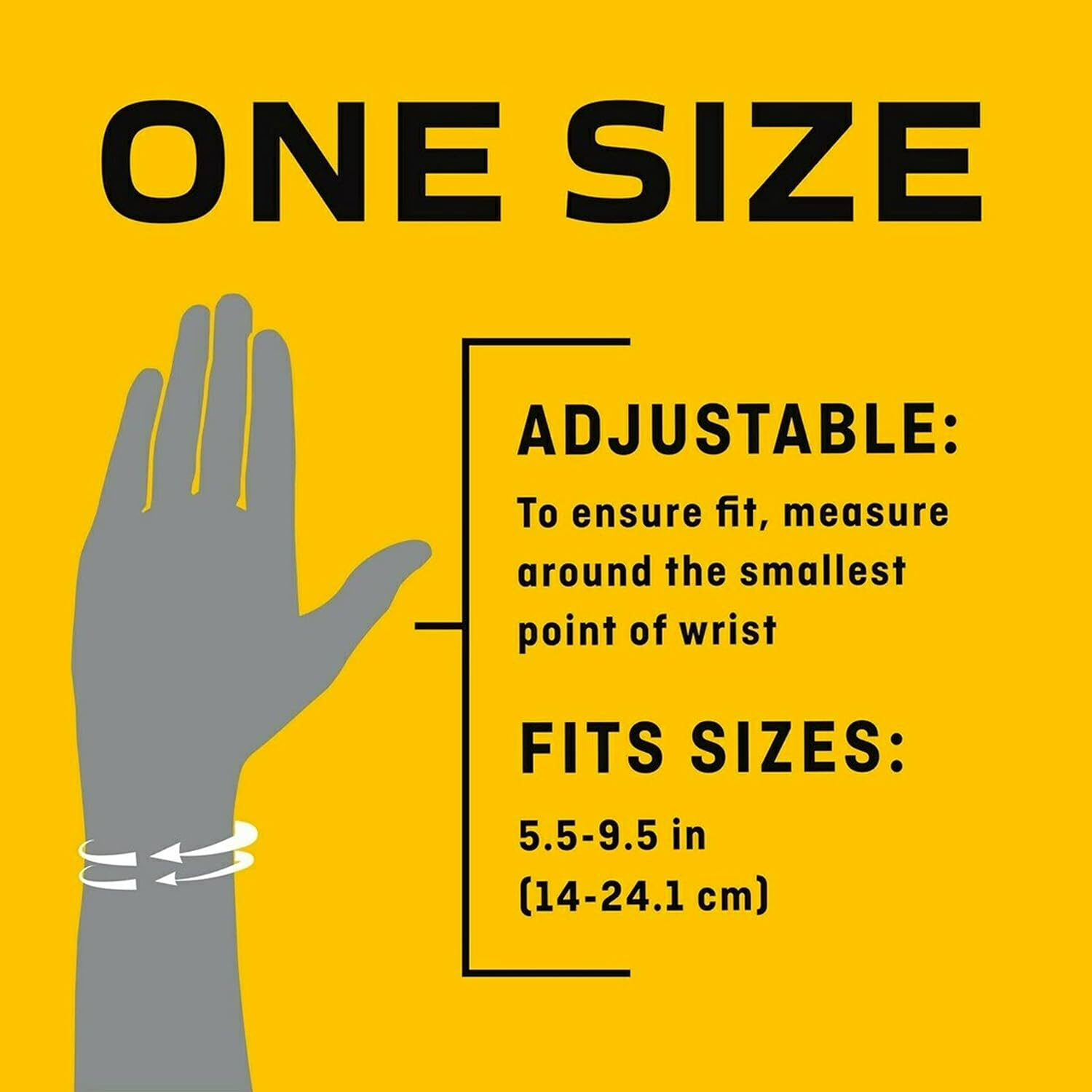 Futuro Adjustable Wrap around Wrist Support 46709EN image number 5