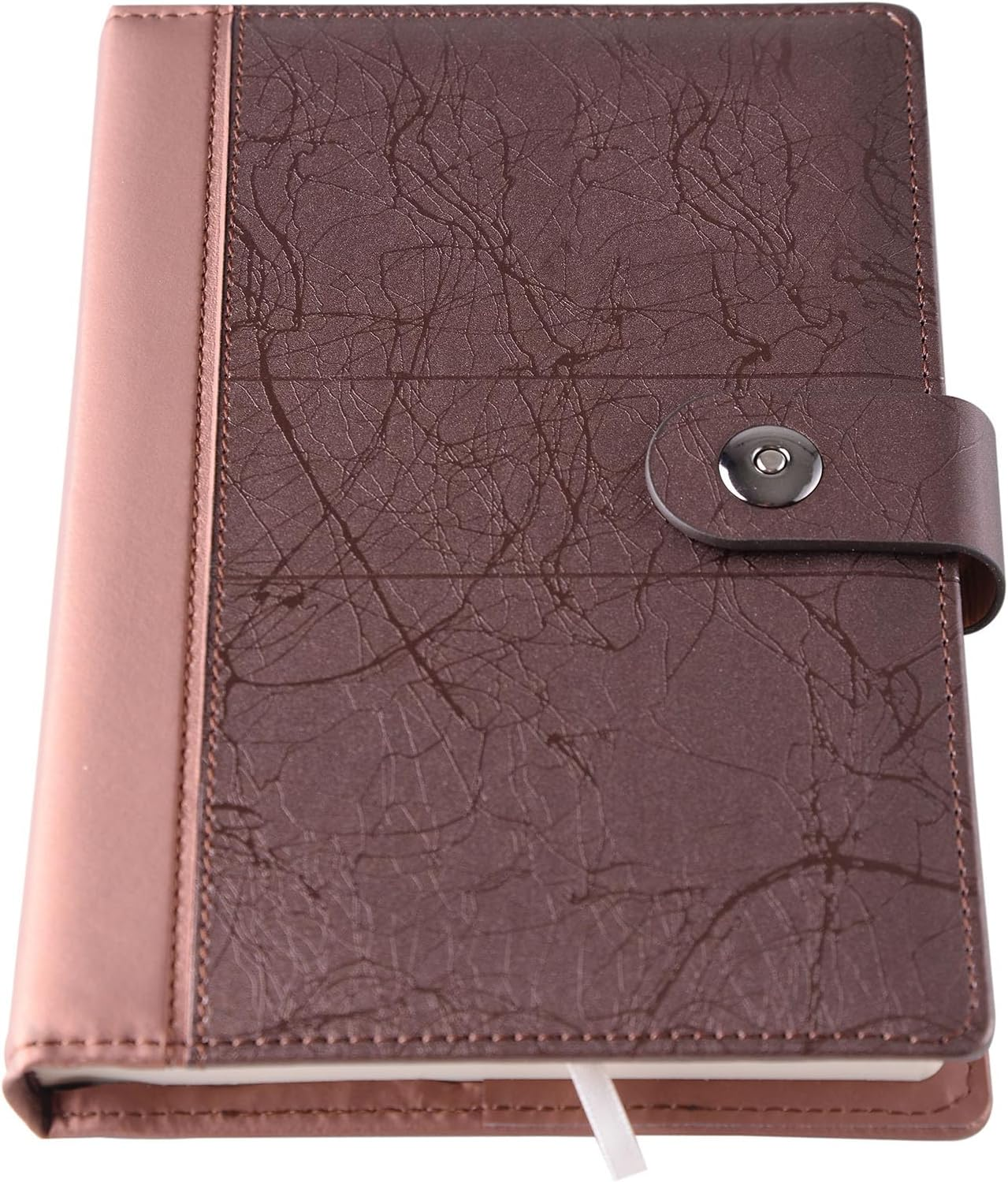 TAKA PRYOR Lined Journal Notebook for Women Men,200 Pages A5 Hardcover Faux Leather Journals for Writing,Travel,Business,Work & School,College Ruled Notebooks for Note Taking, Diary Notepad 5.7"&times;8.3"(Dark Blue)