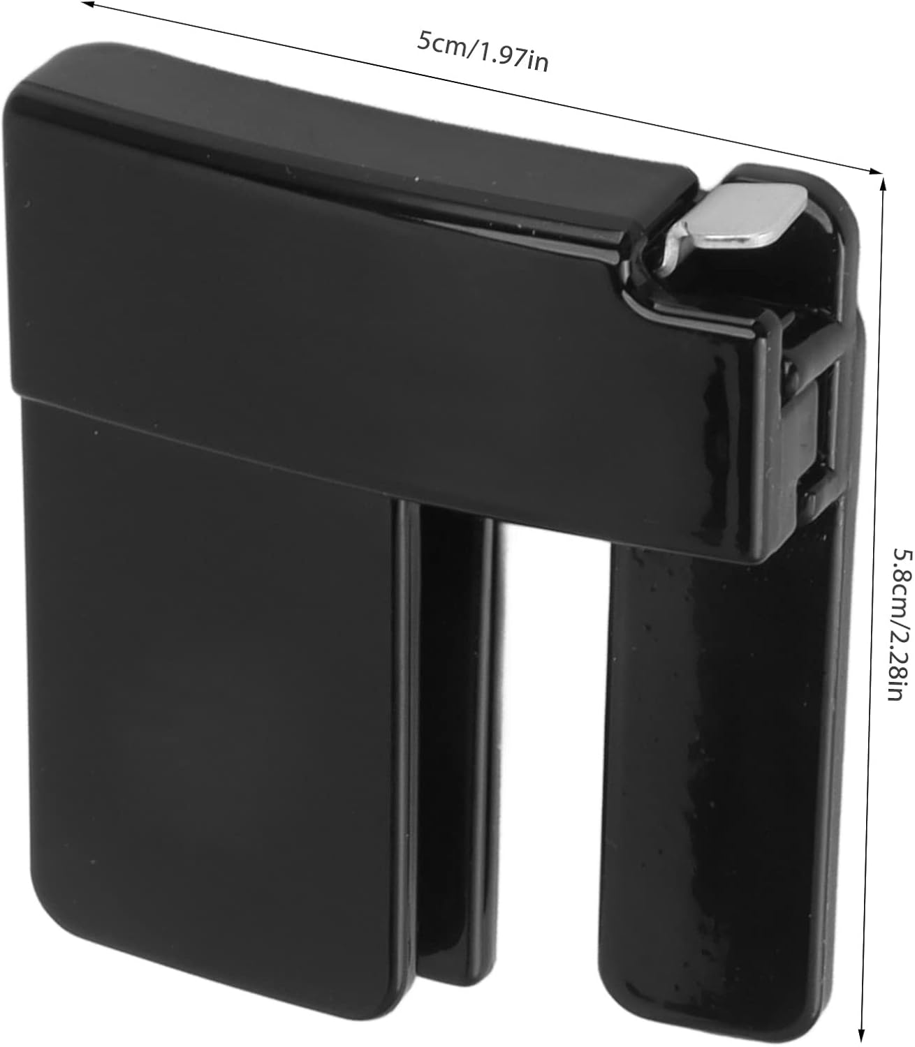 Pants Adjustment Buckles,Elastic Waist Clip,Belt Substitution with Unique Card Slot Design for Pants or Skirts, Made of Sturdy ABS Material, Detachable Structure, Tight Fit image number 4