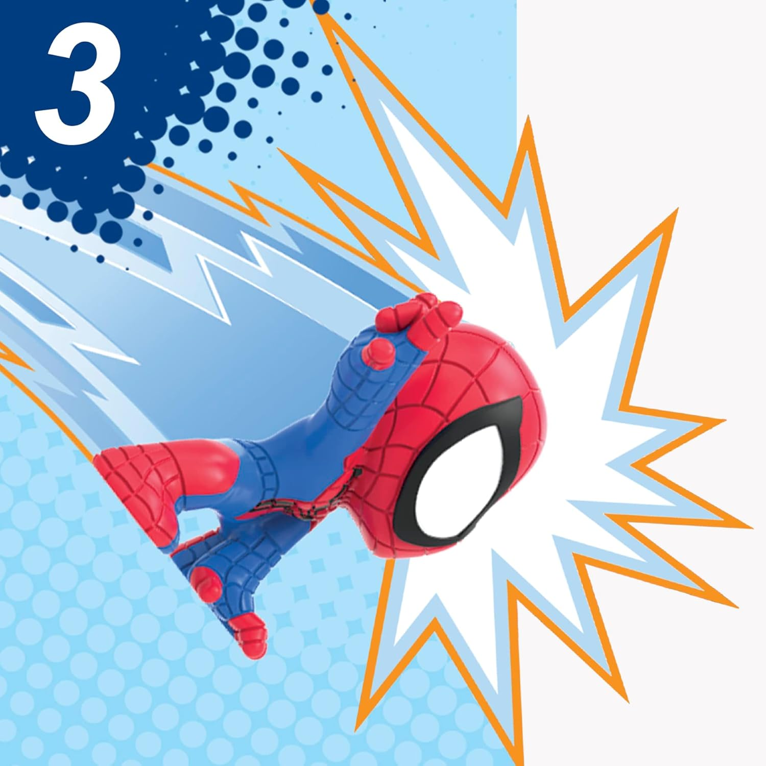 Marvel Hasbro Stunt Squad Figures Playset Mega PK image number 5