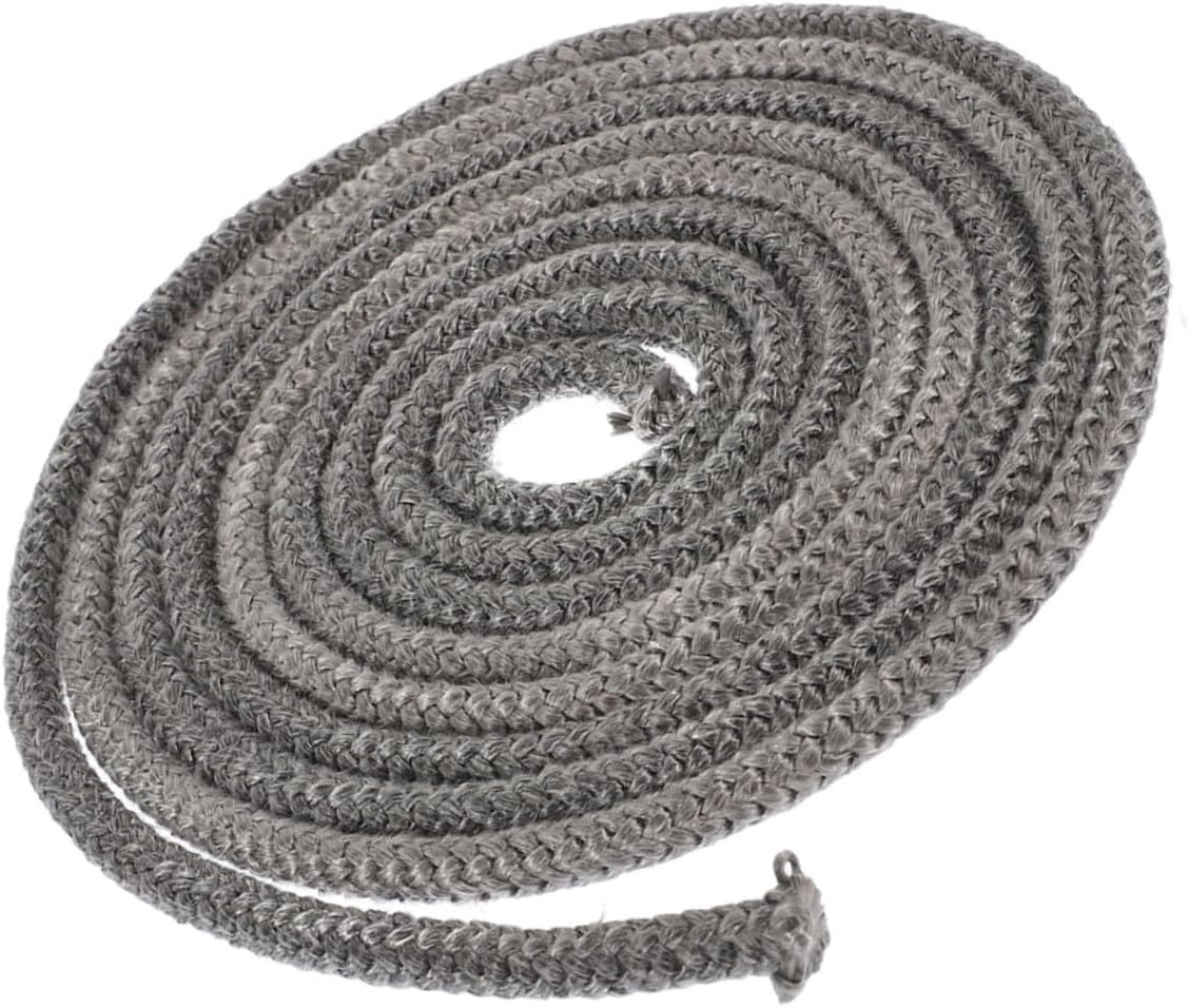 Fiberglass Wood Stove Door Gasket Seal Rope High Temperature Resistant Self-Adhesive Replacement for Fireplaces and Wood Stoves Easy Installation image number 6