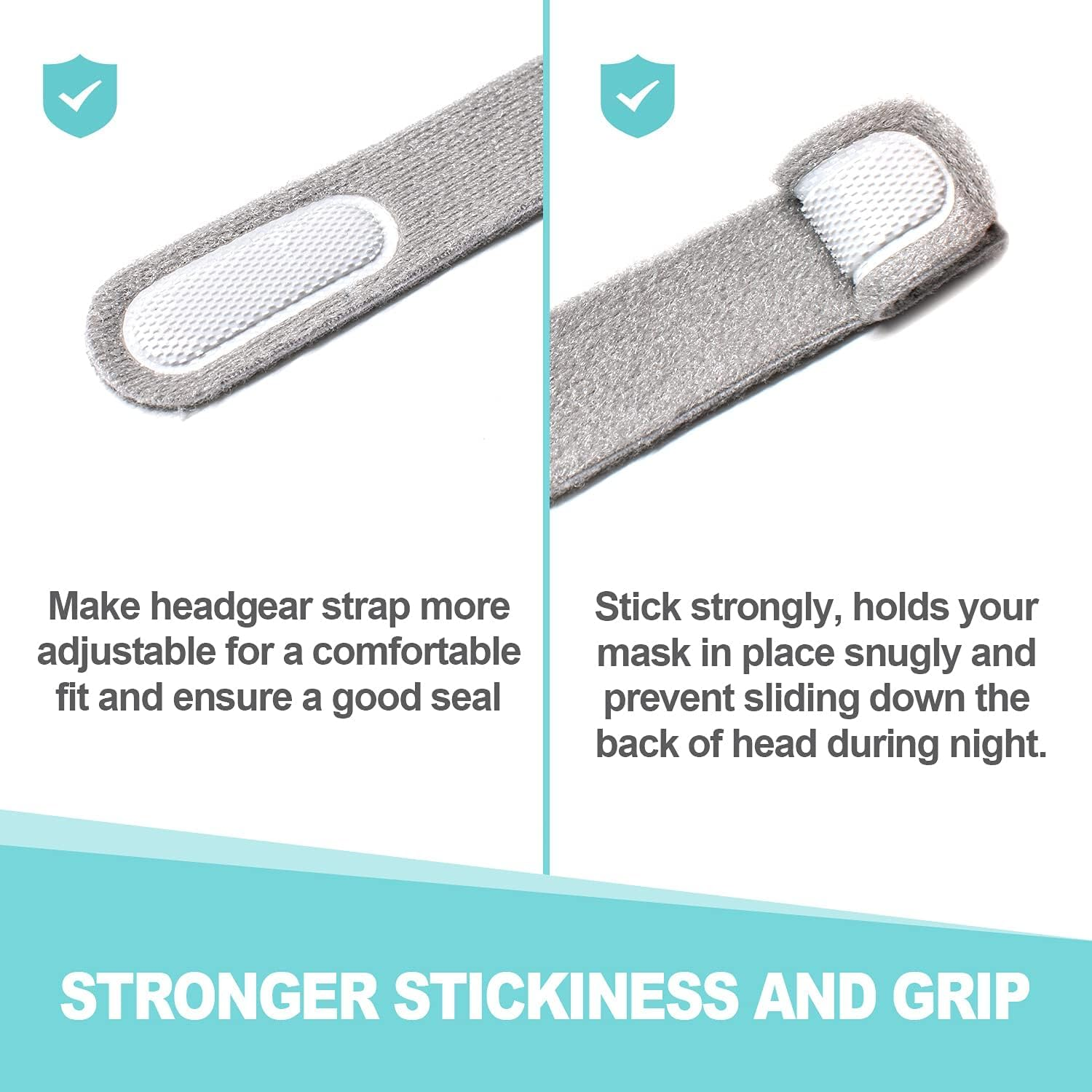 Headgear for Amara-View - Replacement Headgear Strap Only, Comfortable Inner Surface and Lightweight Materials(Large), Supplies by Airsmart image number 2