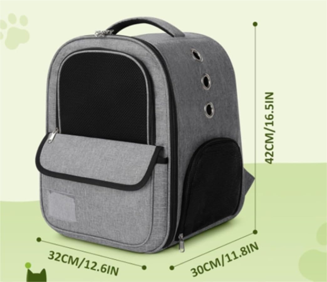 Cat Bag Dog Carrier Pet Carrier Cat Backpack Cat Backpack Carrier for Cat Puppy Cat Carrier Backpacks with Breathable Scratch-Resistant Mesh Cat Carrier Pet Bag Carrier image number 4