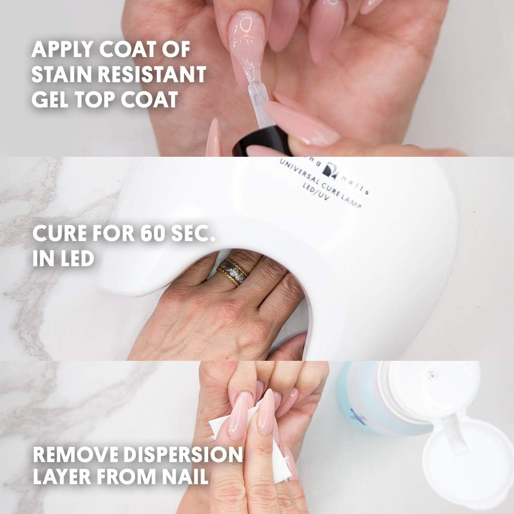 Young Nails Stain Resistant Gel Top Coat, 0.34 Fl Oz (Pack of 1), (PO10SRRTC) image number 3