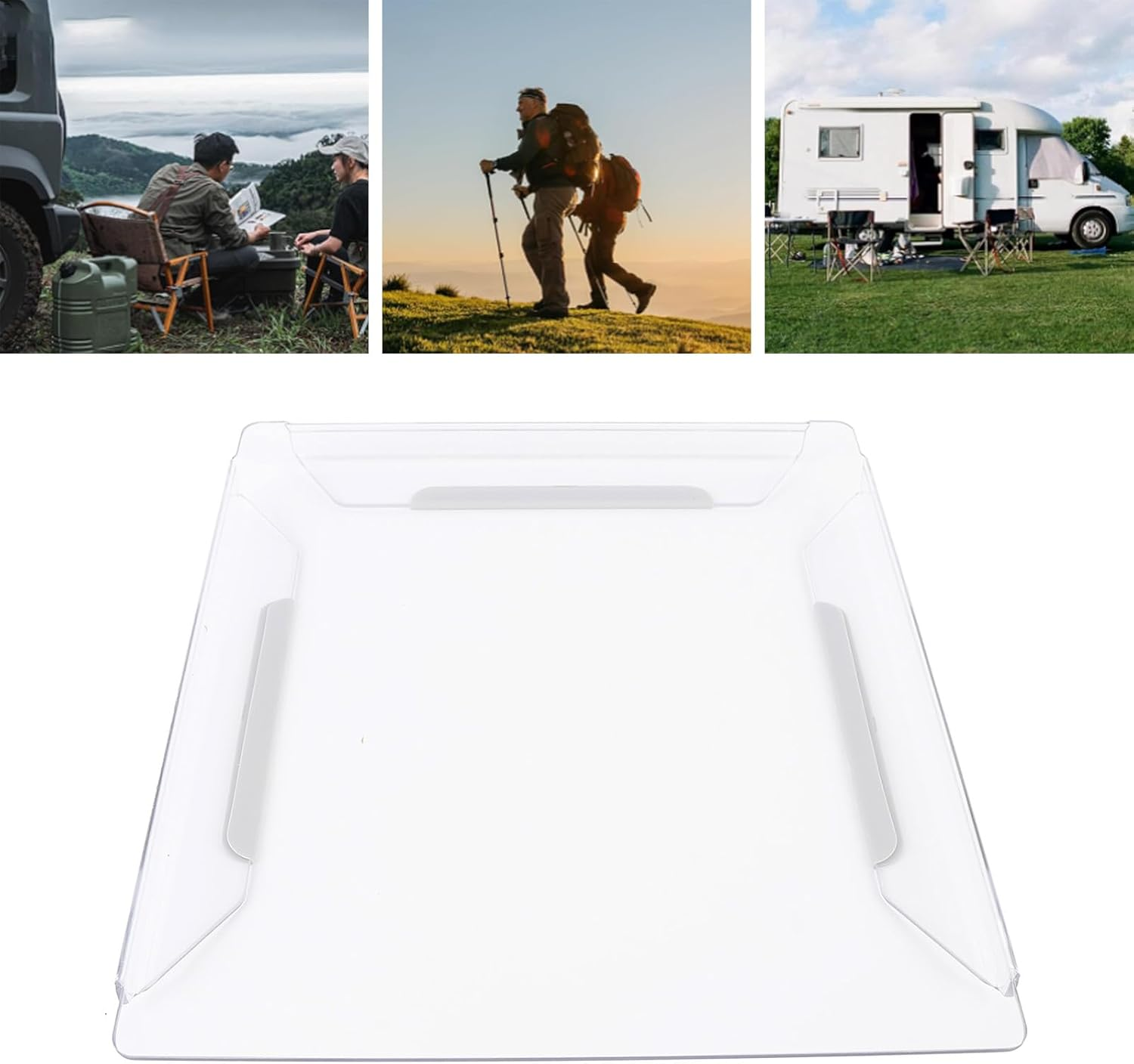 For Mini Case, Mini Accessories, Acrylic anti Drop Shock Dish Satellite Protective Shell Full Cover for Roof RV