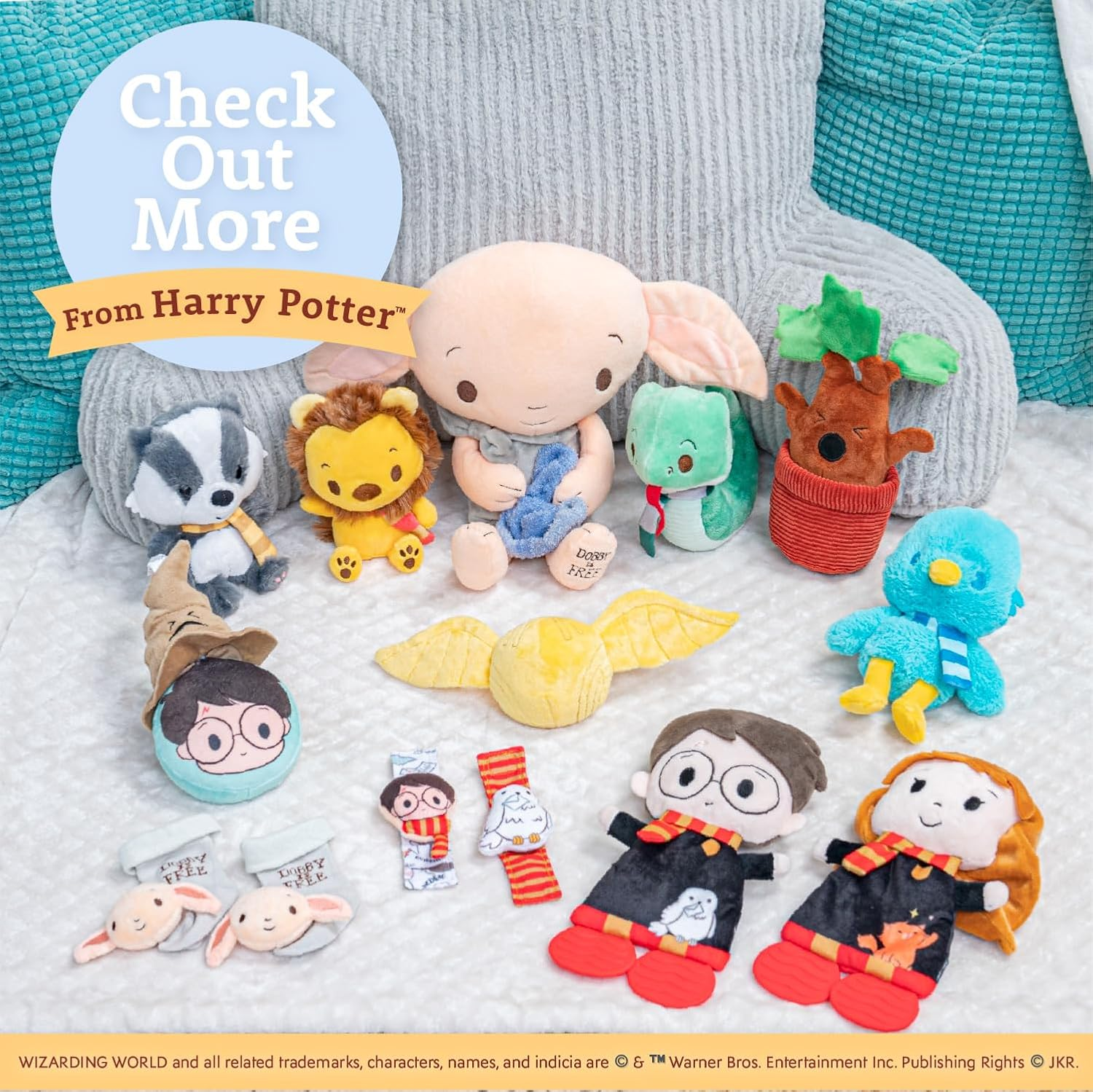 Harry Potter - Dobby Beanbag Plush 20Cm, Soft Toy, Birth+ image number 5