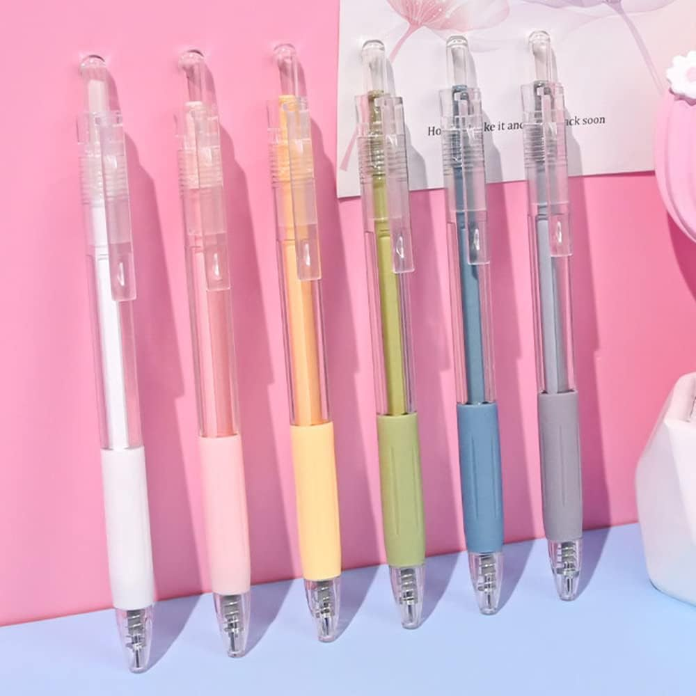 6Pc Knife Pen Craft Cutting Tools, Pen Knife for Crafts, Creative Retractable Hobby Knife Pen, Exacto Knife Pen Cute, Thin Blade for Art Paper Scrapbook, Paper Pen Cutter, Pen Cutter Tool image number 2
