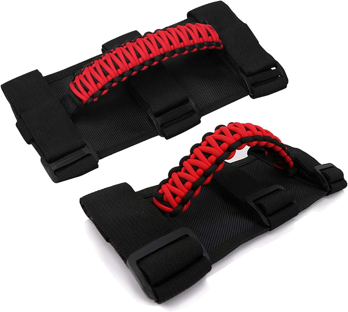 Roll Bar Grab Handles Grip Handle for Wrangler YJ TJ JK JL JLU JT Sports Sahara Gladiator Freedom Rubicon X & Unlimited 1987-2022 image number 2