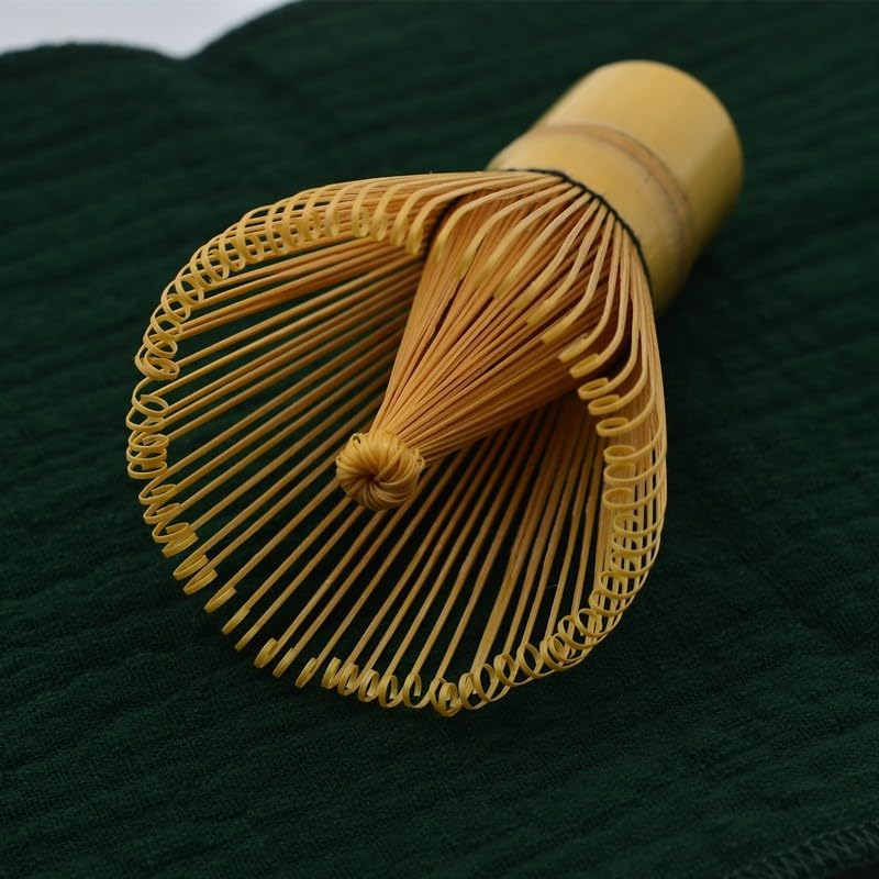 Matcha Whisk, 100 Bamboo Tines, Chasen for Matcha Tea Preparation, Bamboo Whisk, for Matcha Powder, Matcha Whisk for Tea Preparation image number 6