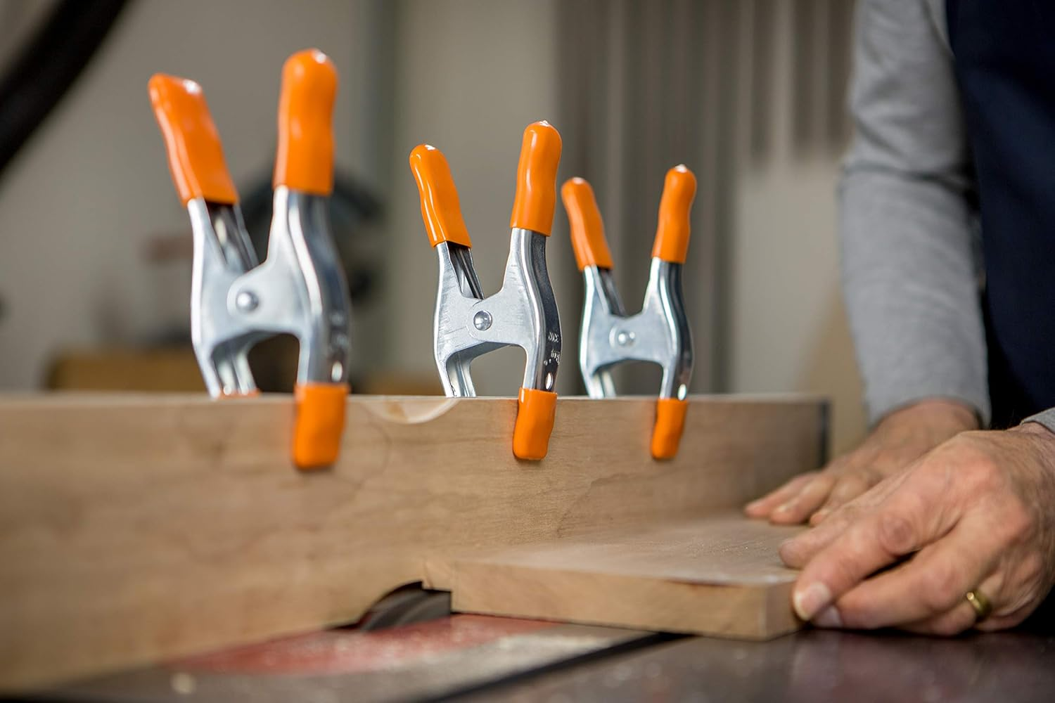 Pony Jorgensen Metal Spring Clamp 51Mm Capacity with Non-Marring Protectors image number 1