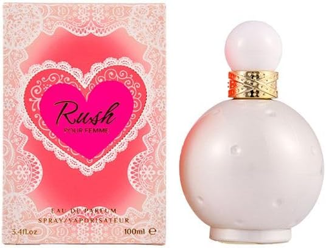 3 New Styles Women'S Eau De Parfum, 3.4 Fl. Oz/100Ml Women'S Fragrance, Three Scents, Light Floral, Lasting Fresh, Suitable Fordaily Life, Dating and Gift Perfume, Let Yourelease the Unique Charmof Women, Fragrance Does Not Repeat Every Day (100Ml Rush Pour Femme)