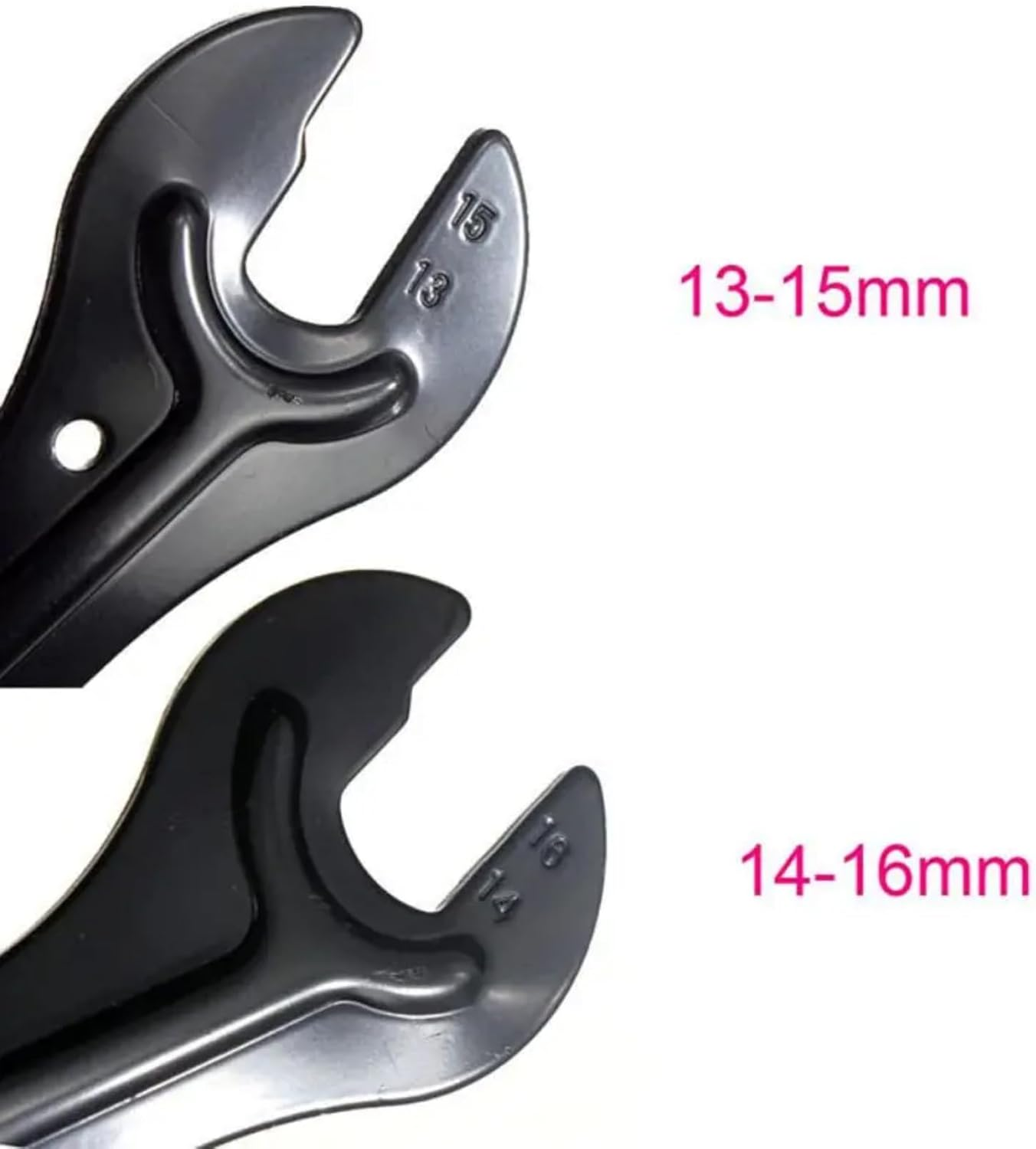 Phidinova Bicycle Pedal Cone Wrench, TPU Material, 7 X 7 X 2.2 Cm (2PCS Wrench 13-14-15-16Mm)