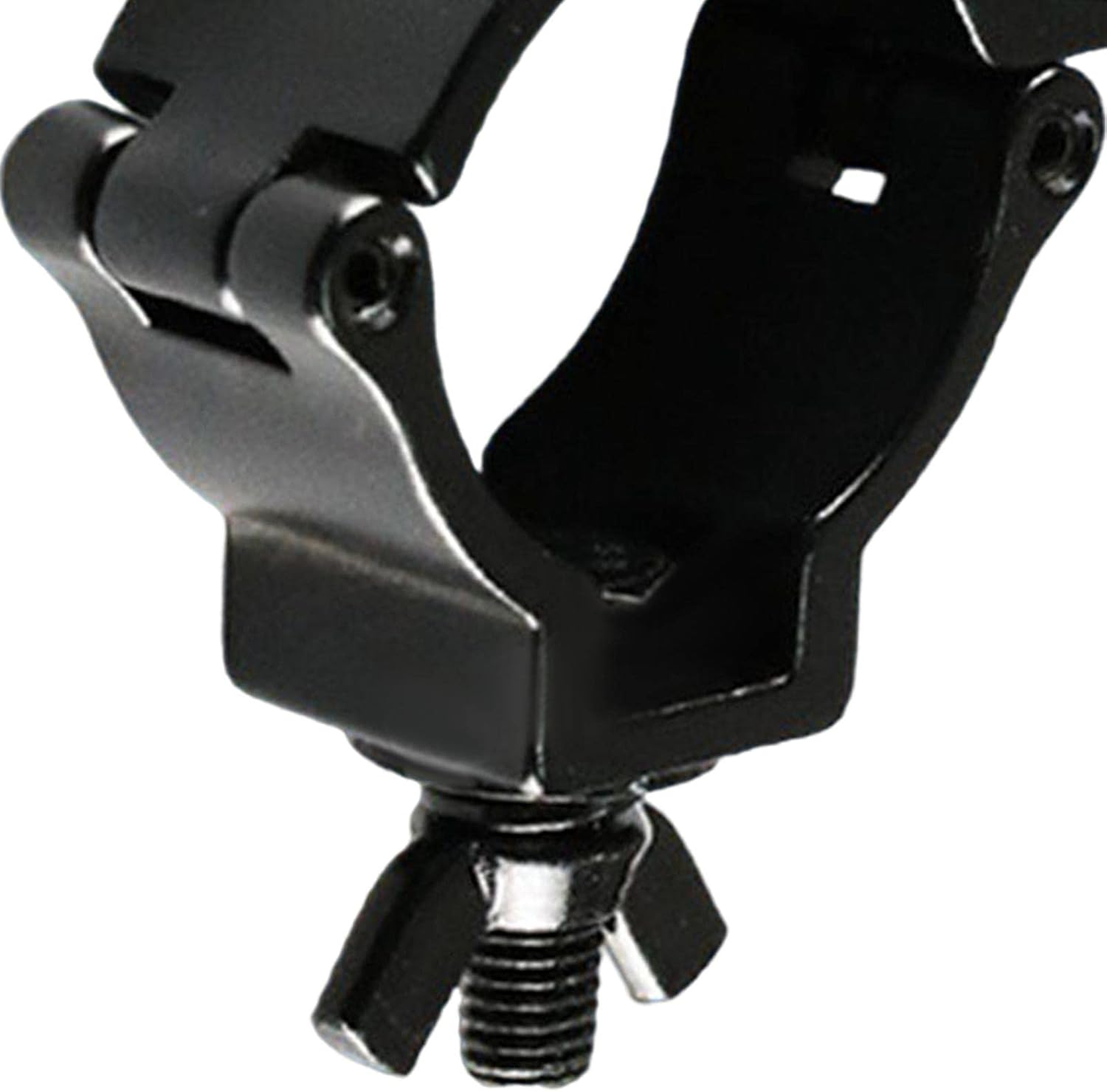 Magideal Heavy Duty Stage Lights Clamps, 220 Lb Aluminum Alloy Clamps, Fits 48-51Mm for DJ Lighting, Black - Black image number 6