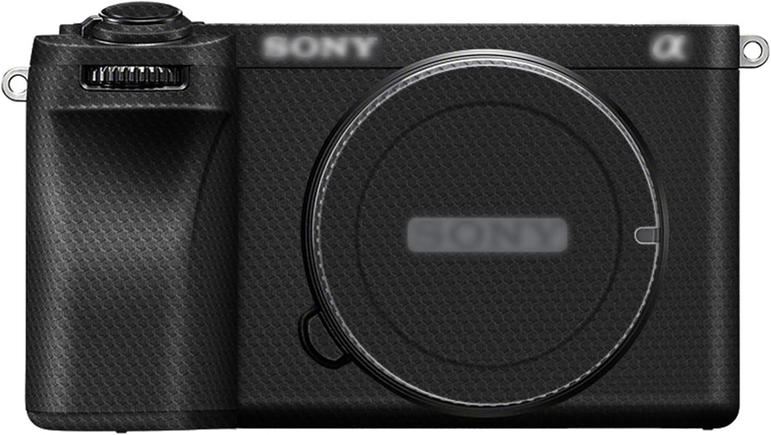 JJC Anti-Scratch Camera Body Skin Sticker Protector Cover Film for Sony A6700 Camera, 3M Skin Sticker/Woven Black - Carbon Fiber Black image number 7