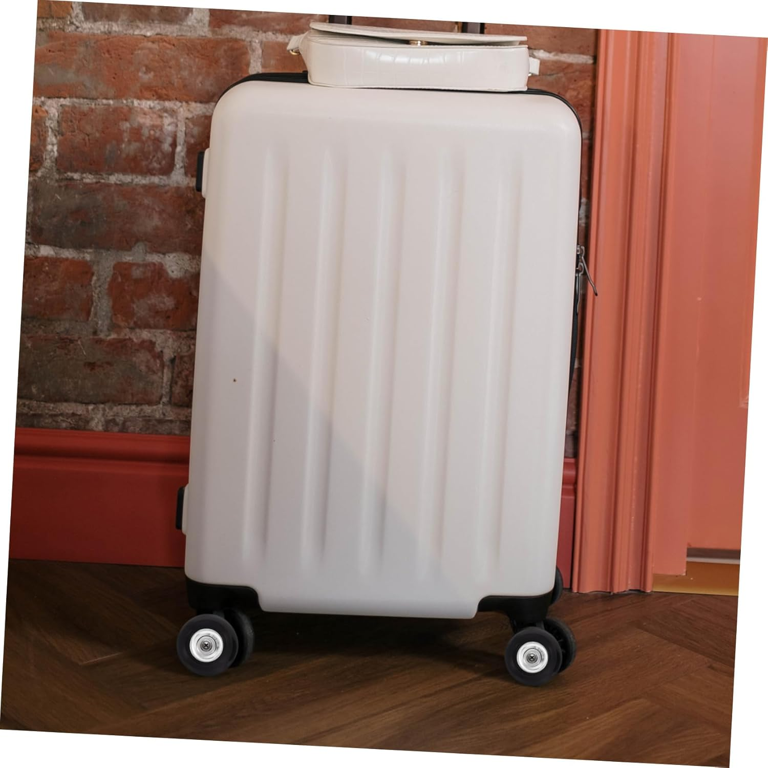 CHILDWEET Travel Suitcase Wheels Luggage Caster Wheels Mute Trolley Caster for Easy Maneuvering image number 5