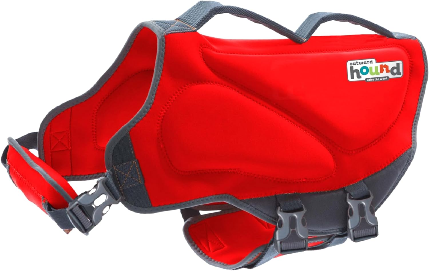 Outward Hound Dawson Swim Red Dog Life Jacket, XL