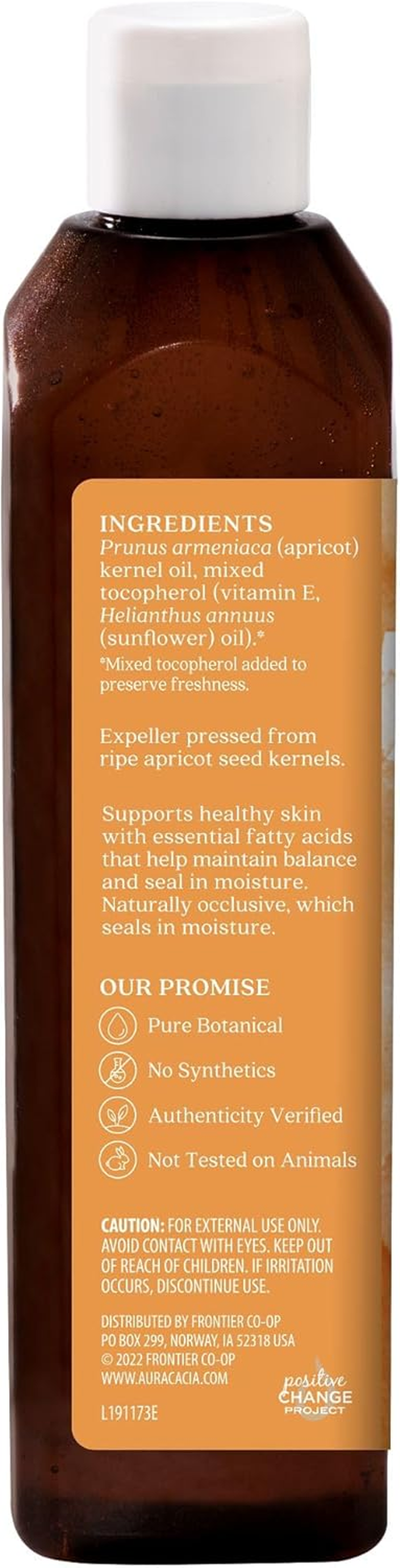 Aura Cacia Natural Skin Care Oil, Rejuvenating Apricot Kernel with Vitamin E, 16 Fluid Ounce image number 1