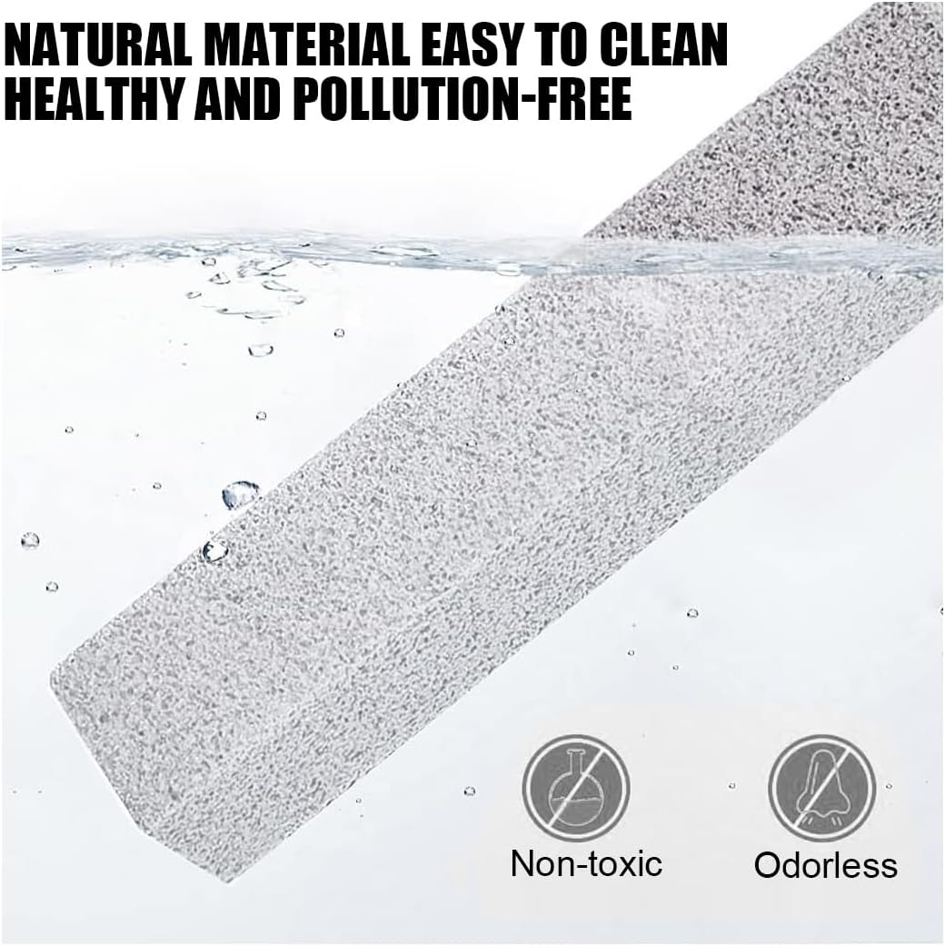 10 Pack Pumice Stone Toilet Bowl Cleaner Pumice Stick Cleaner for Removing Toilet Bowl Ring, Bath, Household, Kitchen (Grey) image number 3