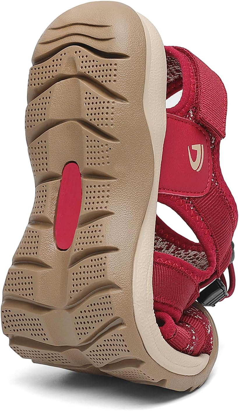 Dannto Women'S Sport Sandals Close Toe Mesh Hiking Outdoor Athletic Casual Walking Sandals Water Shoes